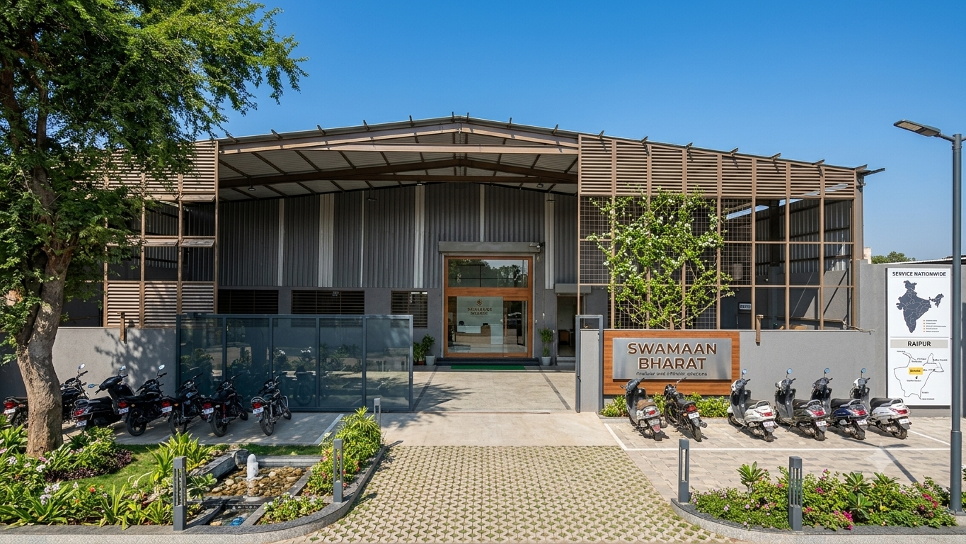 Swamaan Bharat — Front View Modern